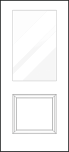 Signet exterior fiberglass door styles